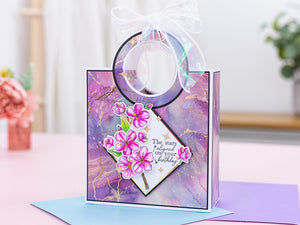 Natures Garden Lunar Blooms Stamp & Die - Floral Harmony