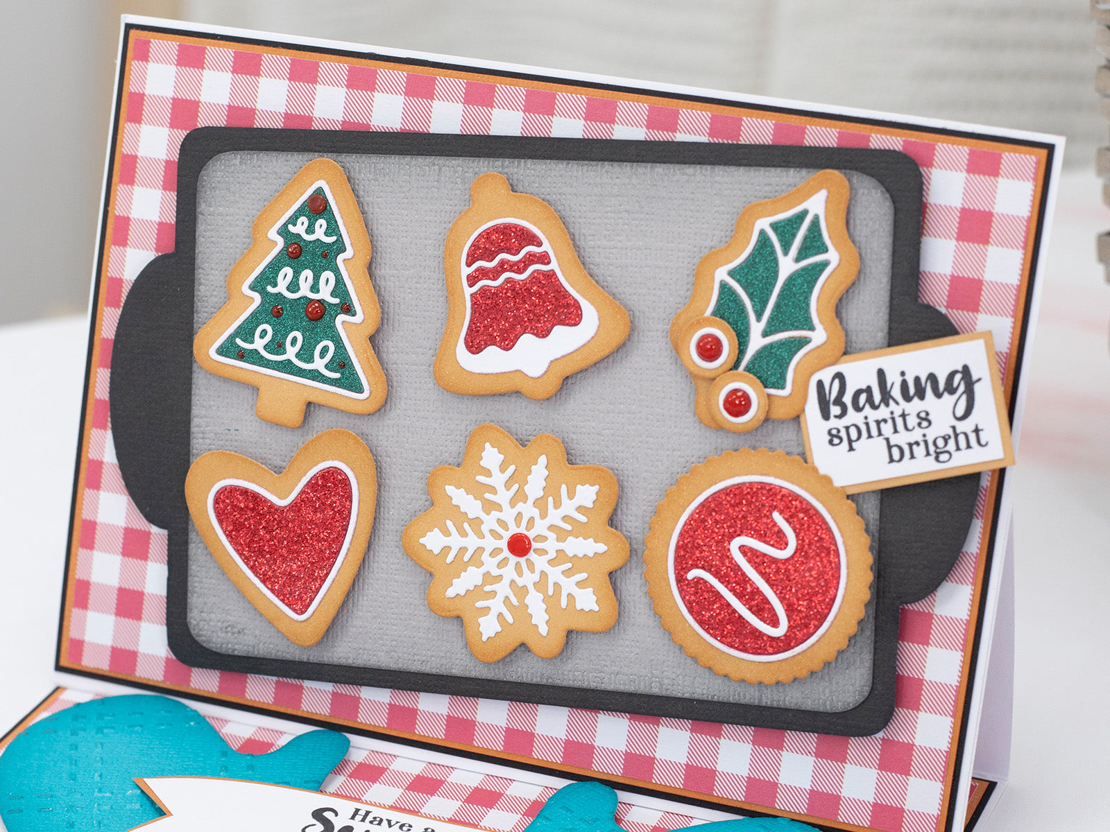 Christmas Cookies Card Pad 6"x6"