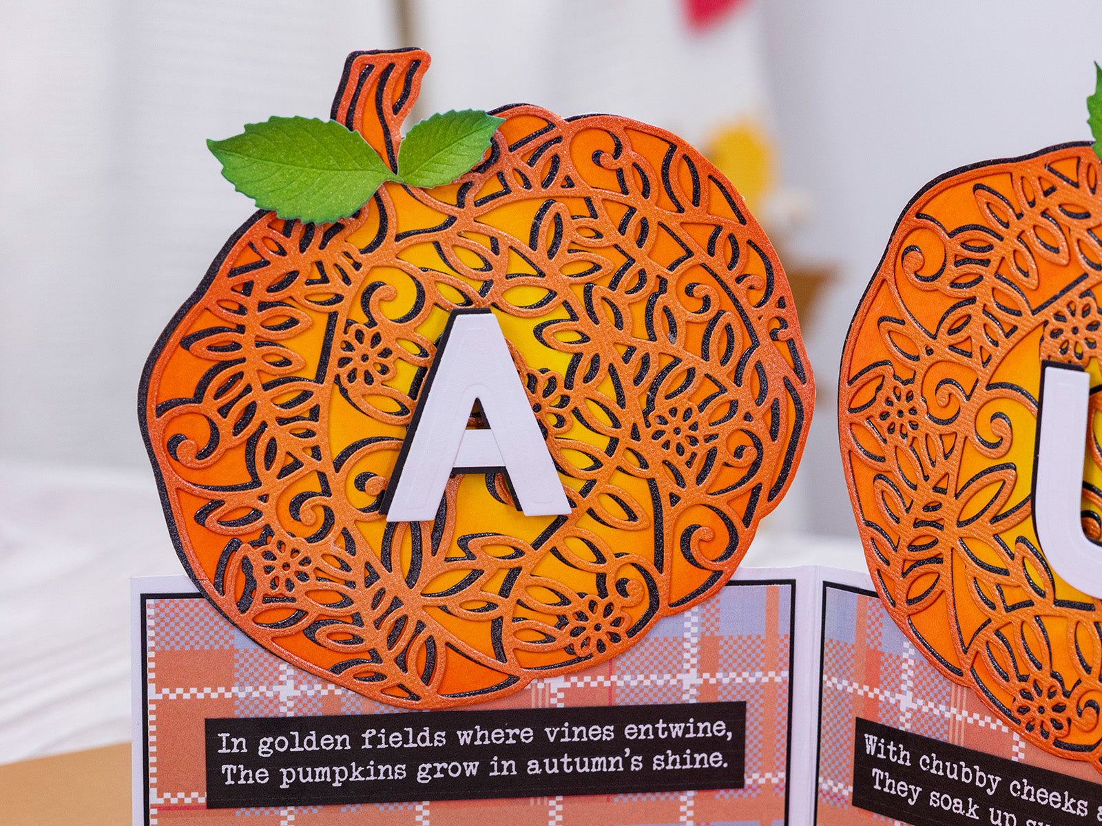 Crafter's Companion Die Set Intricate Pumpkin Season