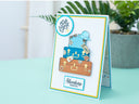 Retro Vacay - Suitcase Metal Die Set