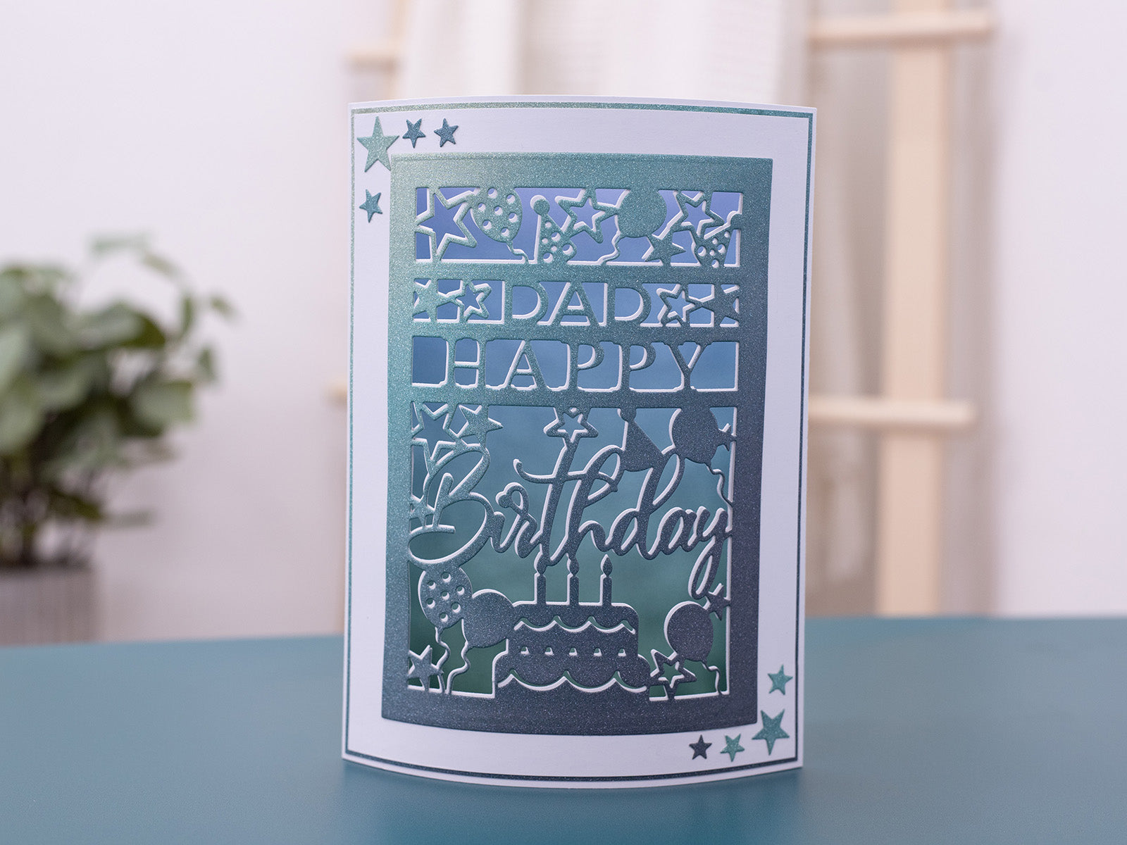 Happy Birthday Interchangeable Sentiment Create-a-Card Metal Die Set