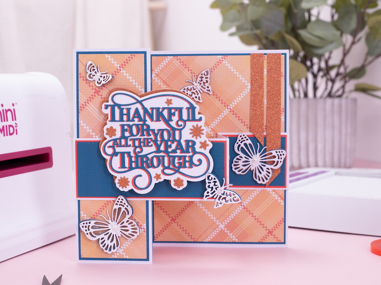Thankful for You Sentiment Metal Die Set