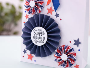 Stars & Stripes - Americana Paper Pad 6" x 6"