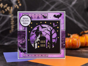 Crafter's Companion Create-a-Card Die Set Haunted House