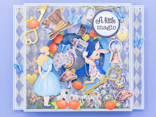 Tales of Wonderland - Alice & Rabbit Metal Die Set