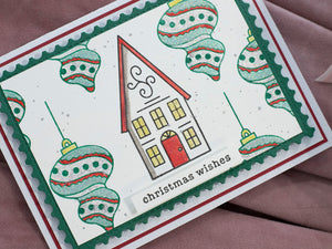 Christmas Icons LetterPress Press Plate