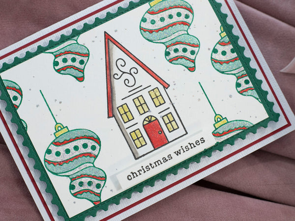 Christmas Icons LetterPress Press Plate