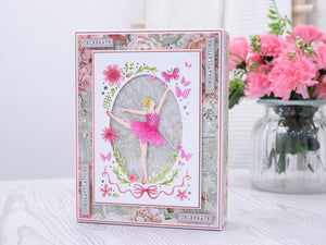Dancing Ballerina Create-a-Card Metal Die