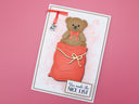 Dressed Up Teddy Bear Metal Die & 2D Embossing Folder Set