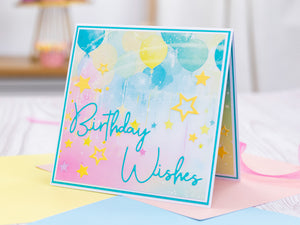 Crafter's Companion Birthday Celebrations - 8"x8" Paper Pad