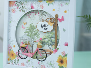 Nature's Garden Summer Garden - Trellis Frame Metal Die Set