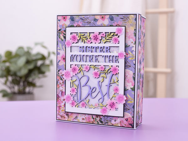 You're the Best Interchangeable Sentiment Create-a-Card Metal Die Set