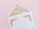 Sara Signature Antique Lace - Romantic Envelope Metal Die Set