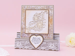 Sara Signature Antique Lace - Lace Embellishment Metal Die Set