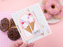 Life is Sweet - Pastel Vintage Ice Cream Paper Pad 12