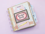 Recipe Book Tabs & Sentiment Stamp & Metal Die Set