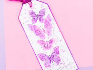 Butterfly Cluster Stamp & Metal Die