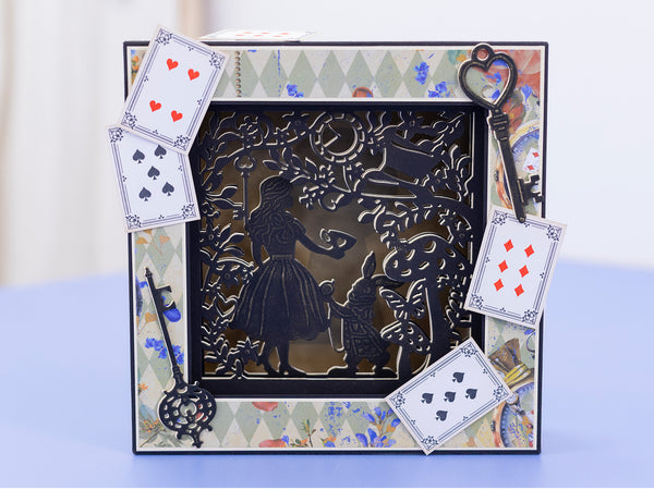 Tales of Wonderland - In Wonderland Create-a-Card Metal Die Set