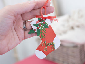 Christmas Stocking & Sack Metal Die Set
