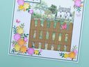Nature's Garden Summer Garden - Picket Fence Metal Die Set