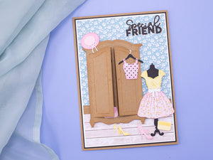 Customisable Dresses & Wardrobe Metal Die Set