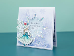 Snow Fairy Stamp & Metal Die Set