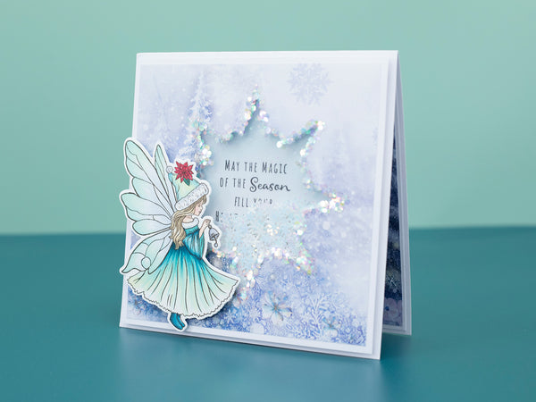 Snow Fairy Stamp & Metal Die Set