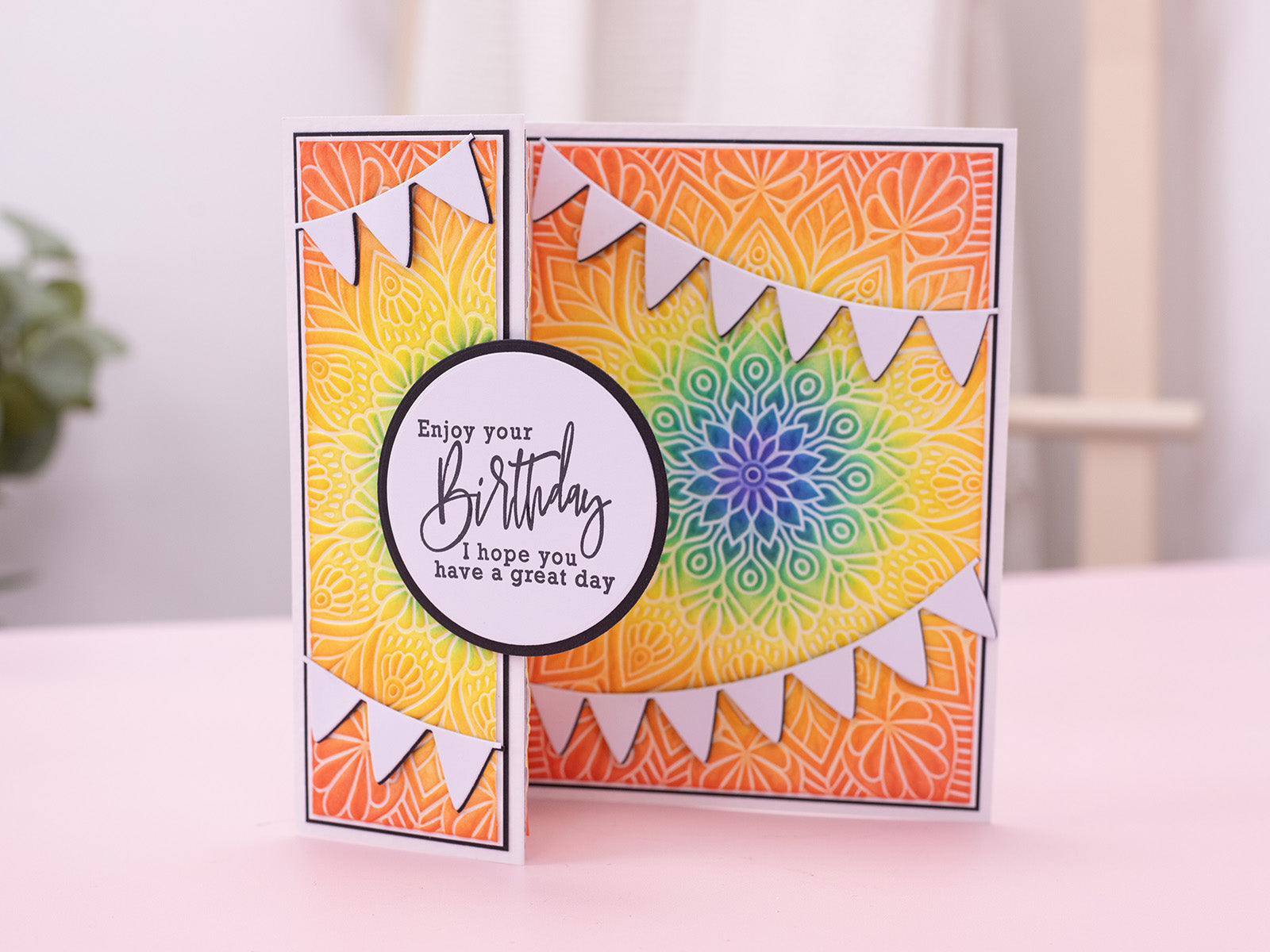 Mandala 3D Embossing Folder 5" x 7"