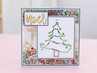 Crafter's Companion Hot Gem Pack - Green & Red Collection