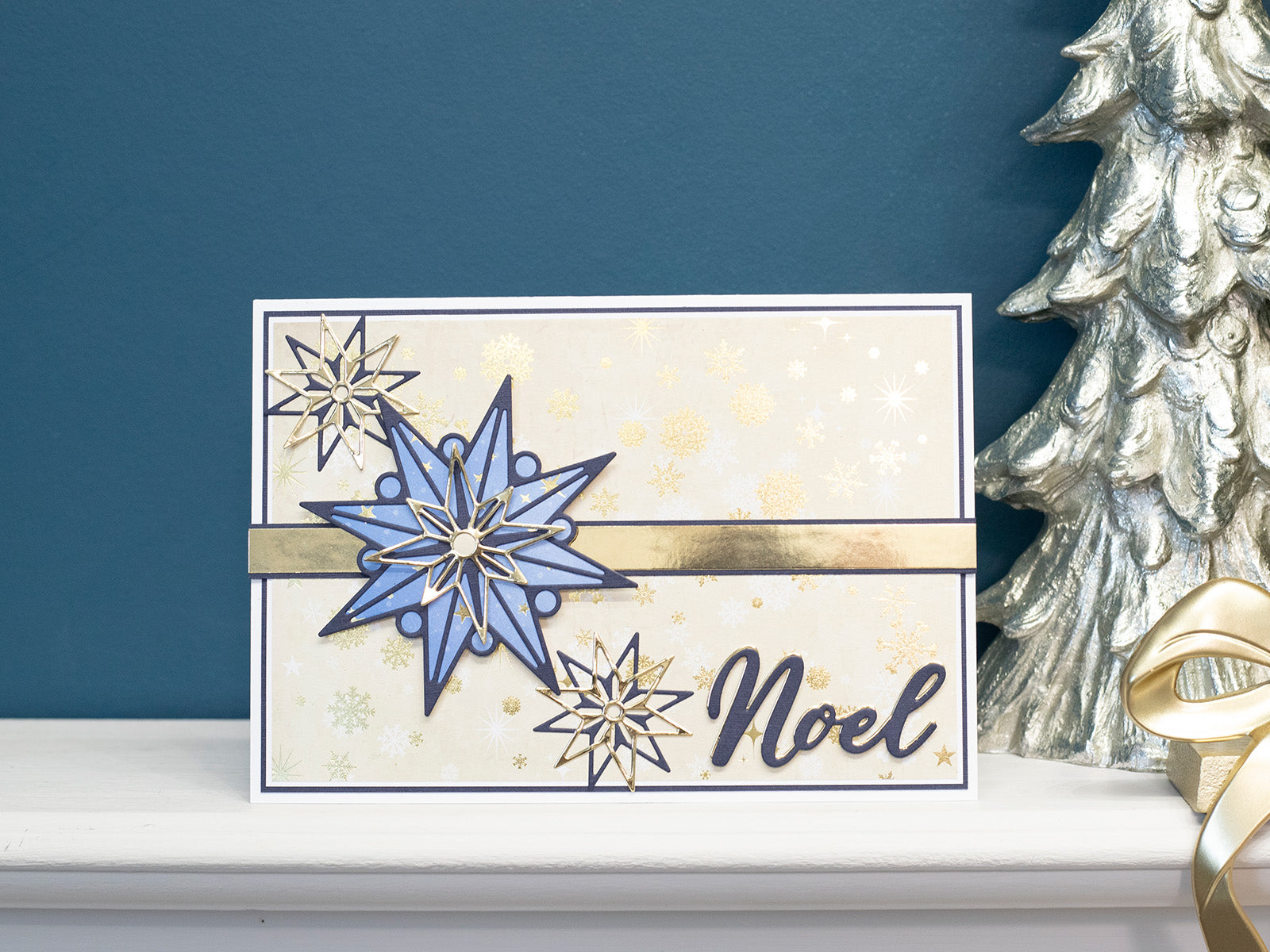 Christmas Star Paper Pad 12" x 12"