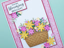 Nature's Garden Summer Garden - Floral Basket Metal Die Set