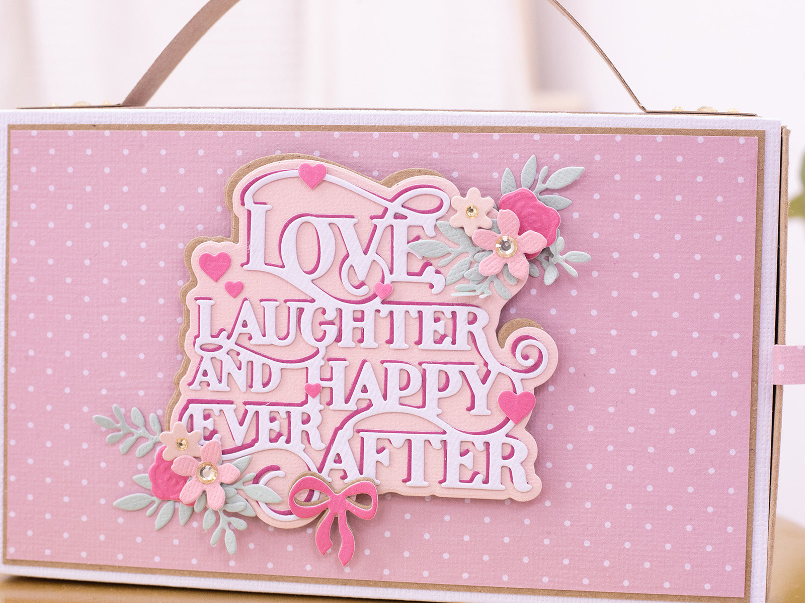Love & Laughter Sentiment Metal Die Set