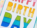 Crafter's Companion Birthday Celebrations Metal Dies - Decorative Fringing