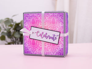 Regal Damask 3D Embossing Folder 5.5" x 5.5"