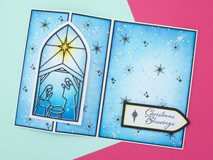 Christmas and Nativity Sentiment Stamp Set