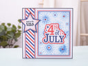 Stars & Stripes - Fourth of July Metal Die Set