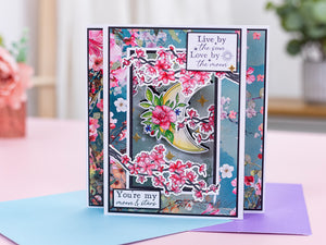 Natures Garden Lunar Blooms Stamp & Die - Moon Bloom