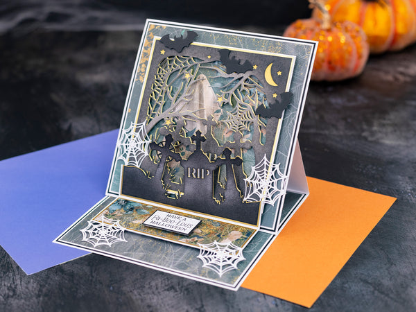 Crafter's Companion Create-a-Card Die Set Spooky Graveyard