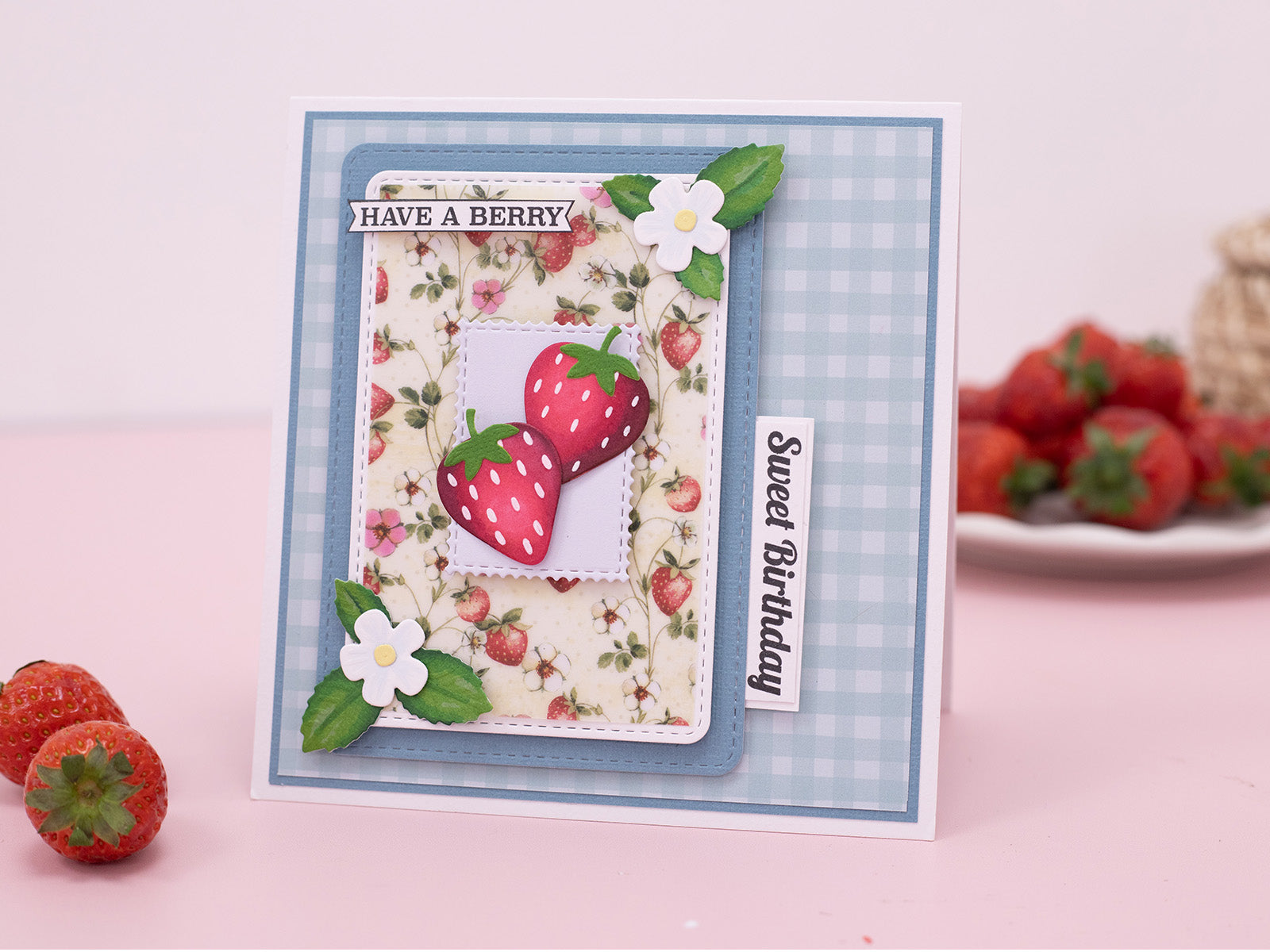 Berry Bliss - Berry Sentiment Stamp Set