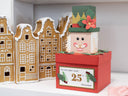 3D Nutcracker Advent Calendar Stencil & Metal Die Set