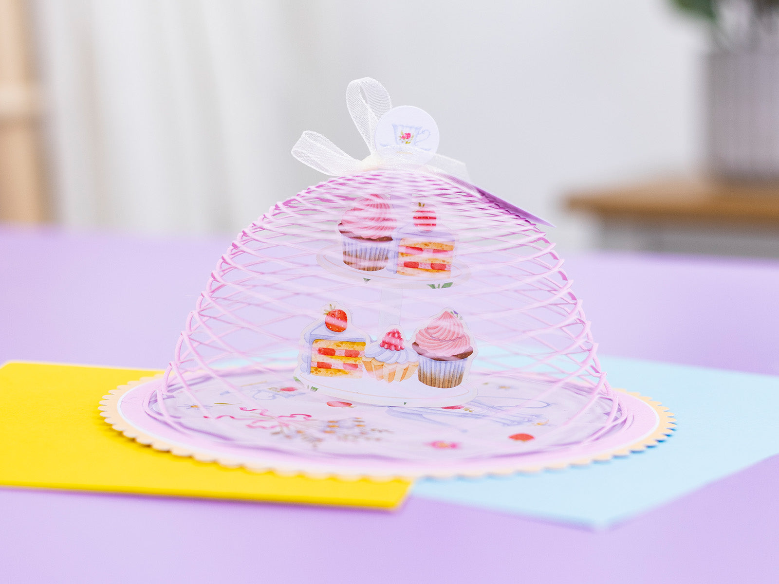 Crafter's Companion 8"x8" Topper Pad - Time for Tea