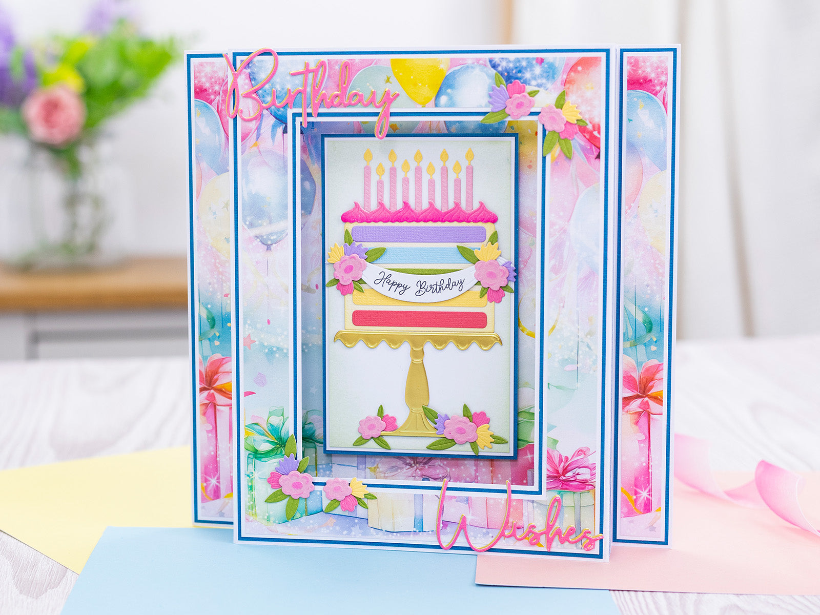 Crafter's Companion Birthday Celebrations - 8"x8" Paper Pad