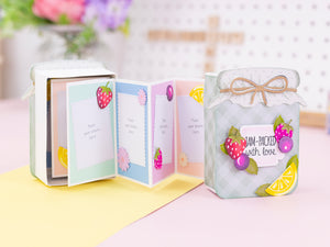 Jam Jar Shaped Stamp & Metal Die Set