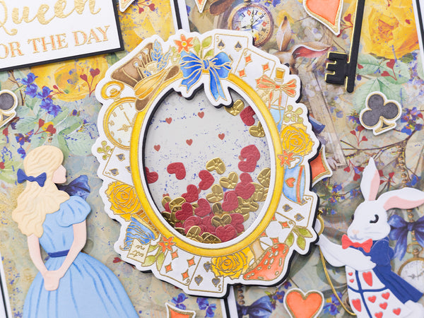 Tales of Wonderland - Wonderland Frame Stamp & Metal Die Set