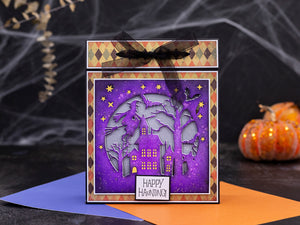 Crafter's Companion Create-a-Card Die Set Haunted House