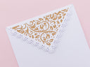 Sara Signature Antique Lace - Romantic Envelope Metal Die Set