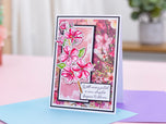 Natures Garden Lunar Blooms Stamp & Die - Floral Harmony