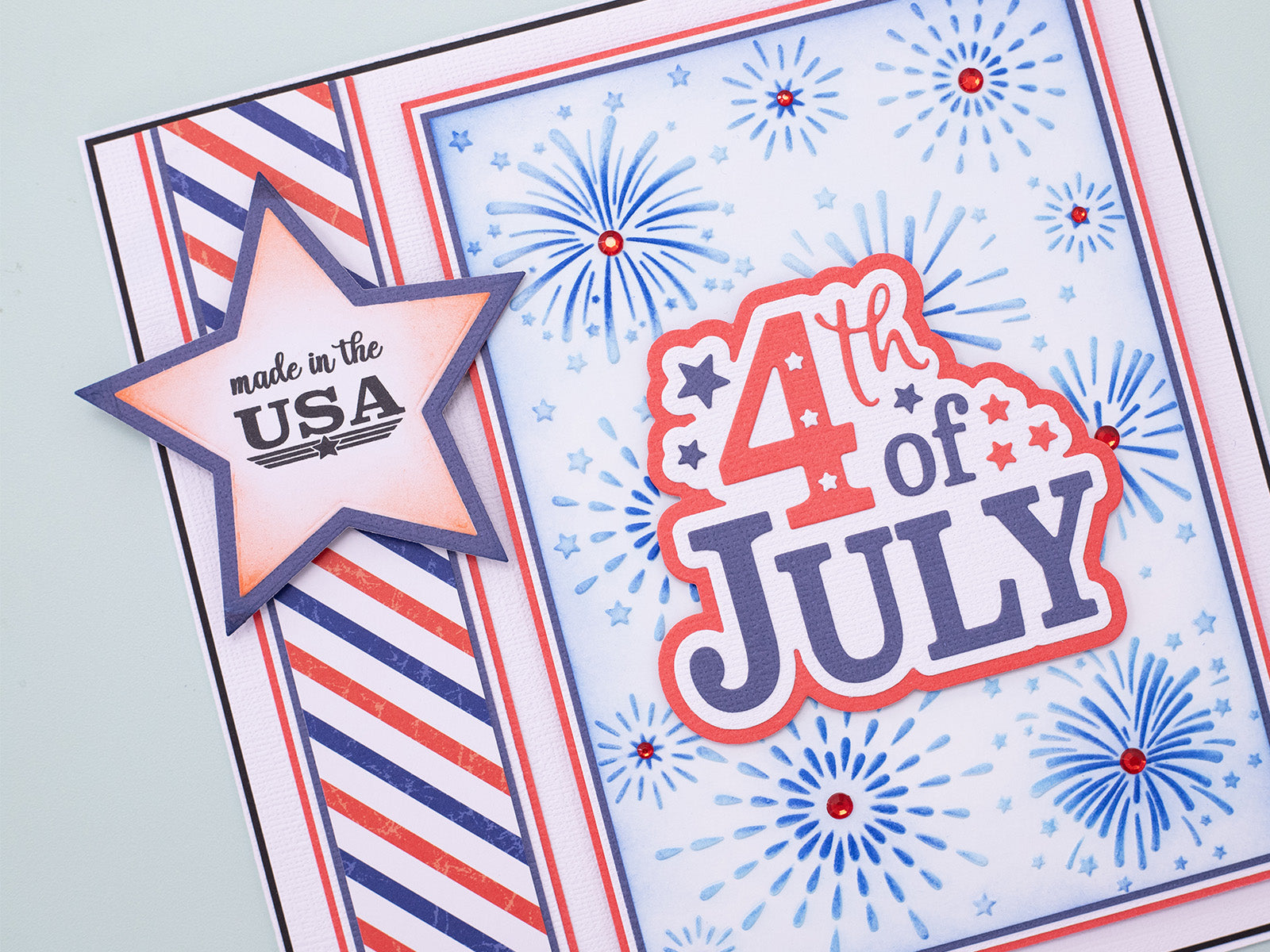 Stars & Stripes - Americana Paper Pad 6" x 6"