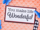 Tales of Wonderland - Classic Wonderland Sentiments Stamp Set