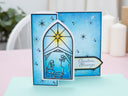 Nativity Stained Glass Window Metal Die Set